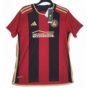 Adidas Atlanta United Soccer Jersey Women's L NWT AEROREADY MLS Sportswear‎